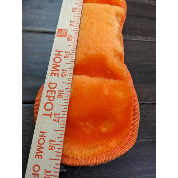 18" Dog Toys Orange Snake 2 Invincible Squakers Keep Squeaking If Punctured New - Picture 4 of 5